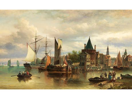 Elias Pieter van Bommel, 1819 Amsterdam – 1890 Wien